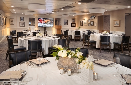 Vintage reception décor – Classic Steak & Seafood Dining, Las Vegas, NV